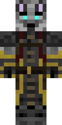 Golden Fang Beastkin Minecraft skin
