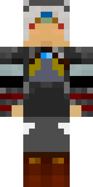 Golden Battle Maiden Minecraft skin