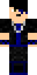 Sapphire Suit Agent Minecraft skin