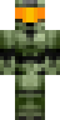 Emerald Combat Trooper Minecraft skin