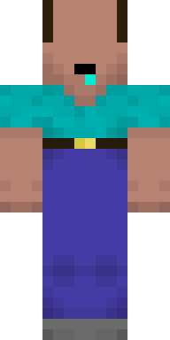 Teal Tunic Wanderer Minecraft skin