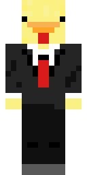 Golden Fowl Suit Minecraft skin