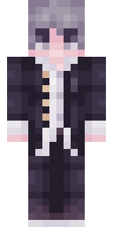 Silver Wolf Hoodie Minecraft skin