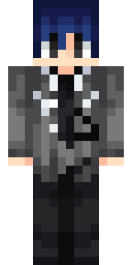 Blue Crest Gentleman Minecraft skin