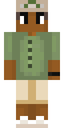 Sage Cardigan Girl Minecraft skin