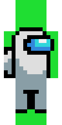 Green Crew Impostor Minecraft skin