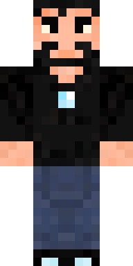 Casual Denim Guy Minecraft skin