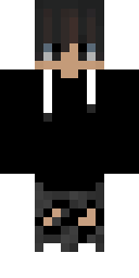 Black Hood Shadow Minecraft skin