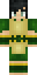Jade Warrior Robe Minecraft skin