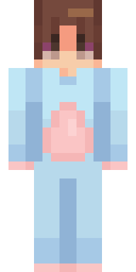 Cozy Blue Pajamas Minecraft skin