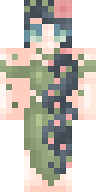 Jade Blossom Fighter Minecraft skin