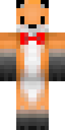 Dapper Fox Waiter Minecraft skin