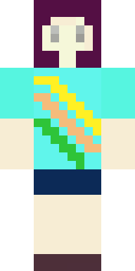 Teal Wheat Sprite Minecraft skin