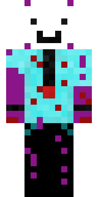 Cracked Porcelain Ghoul Minecraft skin