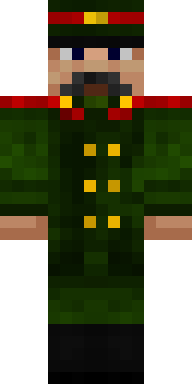 Crimson Field Marshal Minecraft skin