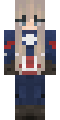 Blushing Sailor Girl Minecraft skin