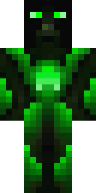 Toxic Wraith Warden Minecraft skin