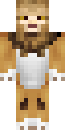 Golden Mane Lion Minecraft skin
