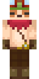Redneck Rambo Minecraft skin