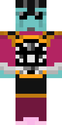 Neon Jester Minecraft skin