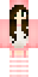 Sweet Striped Sweetheart Minecraft skin