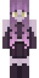 Violet Nightshade Minecraft skin