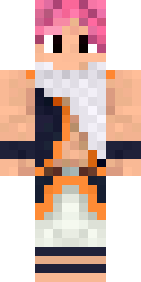 Rosy Beach Girl Minecraft skin