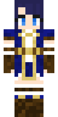 Golden Crusader Minecraft skin