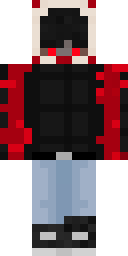 Crimson Street Rebel Minecraft skin
