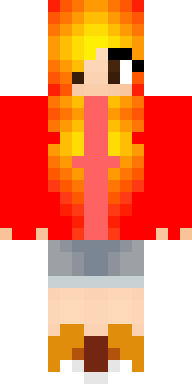 Living Flame Minecraft skin