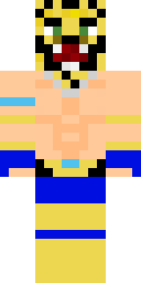 Golden Pharaoh Cat Minecraft skin