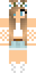 Sunny Blossom Girl Minecraft skin