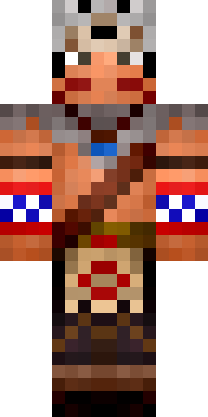 Tribal Warpaint Chief Minecraft skin