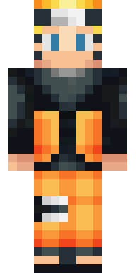 Amber Leaf Shinobi Minecraft skin