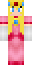 Peach Princess Minecraft skin