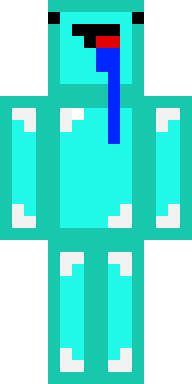 Diamond Crystal Guardian Minecraft skin
