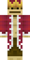 Crimson Crowned Regent Minecraft skin