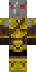 Gilded Dragon Warlord Minecraft skin