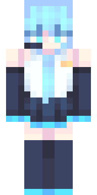 Frost Note Songstress Minecraft skin