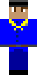 Sapphire Cadet Minecraft skin