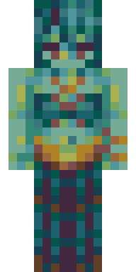 Emerald Golem Guardian Minecraft skin