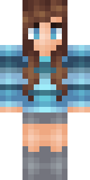Cozy Plaid Sweetheart Minecraft skin