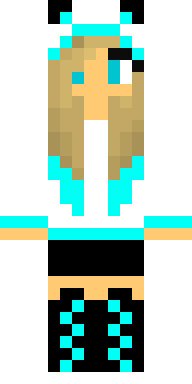 Frostbraid Ice Maiden Minecraft skin