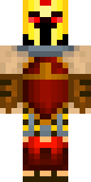 Golden Warlord Banner Minecraft skin