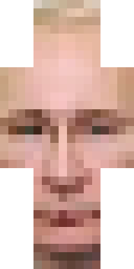 Realistic Stern Face Minecraft skin