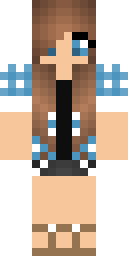 Country Plaid Girl Minecraft skin