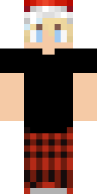 Festive Plaid Casual Minecraft skin