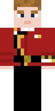 Scarlet Royal Officer Minecraft skin