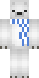 Scarf Polar Bear Minecraft skin