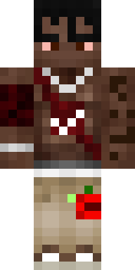 Crimson Vest Rogue Minecraft skin